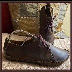 Clark's Artisan Janey Mae Leather Brogues Women’s 7 1/2
